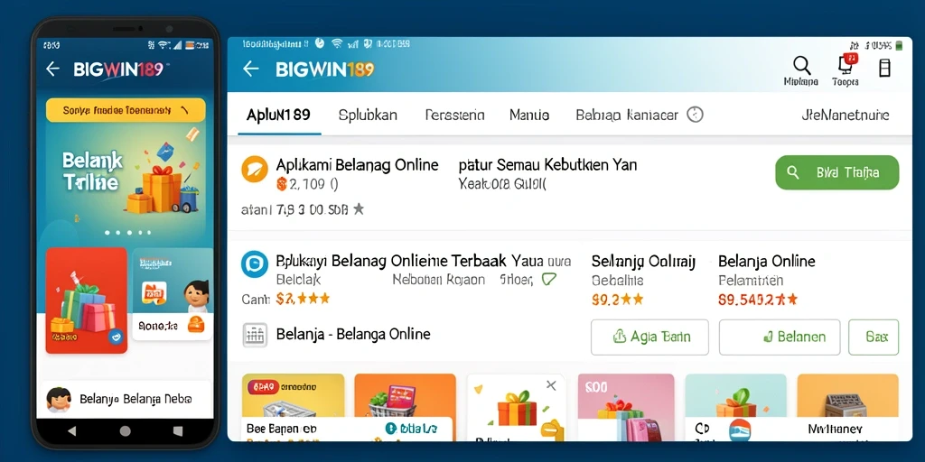 Tampilan antarmuka aplikasi BIGWIN189 yang menarik dan mudah digunakan.
